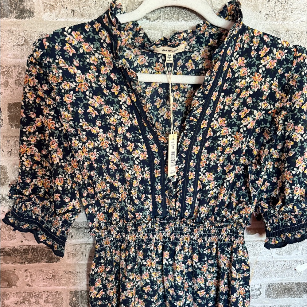 Floral full length dress
